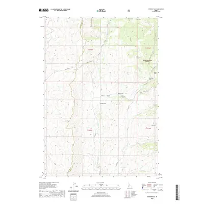 2020 Map of Dodson Pass, 2020 Print