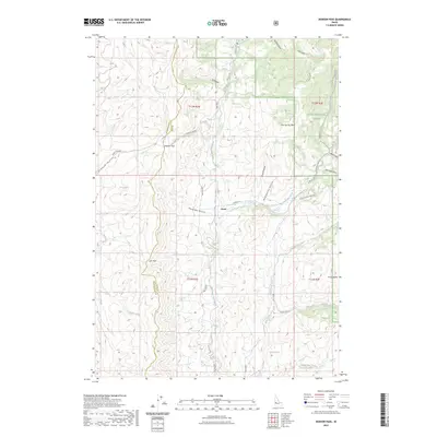 2023 Map of Dodson Pass, 2023 Print