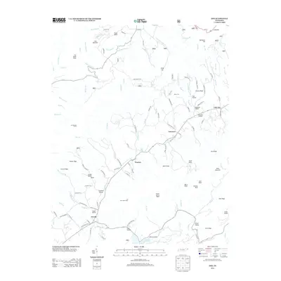 2013 Map of Doe, 2013 Print