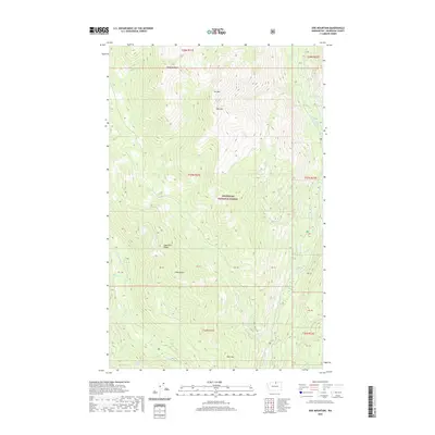2020 Map of Doe Mountain, 2020 Print