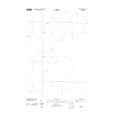2013 Map of Doering, 2013 Print