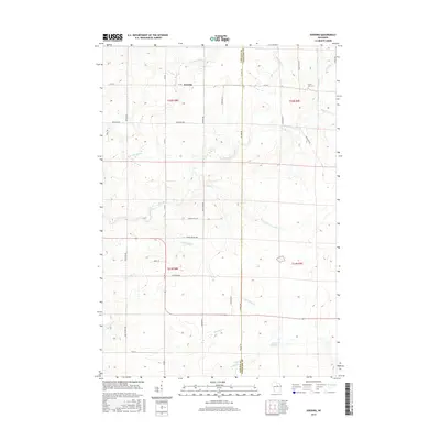 2015 Map of Doering, 2015 Print