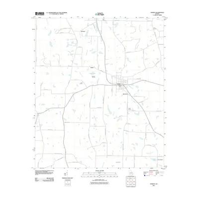 2011 Map of Doerun, 2011 Print