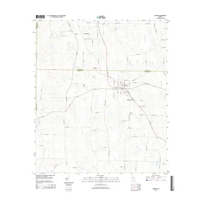 2014 Map of Doerun, 2014 Print