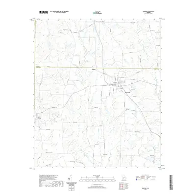 2020 Map of Doerun, 2020 Print