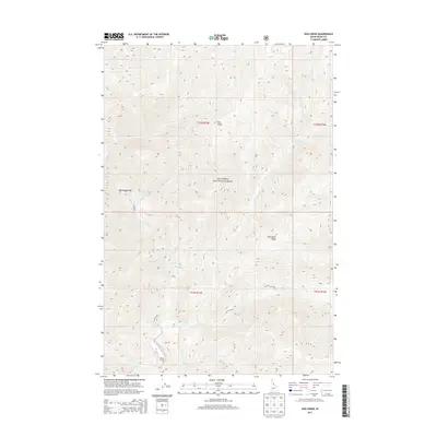 2013 Map of Dog Creek, 2013 Print