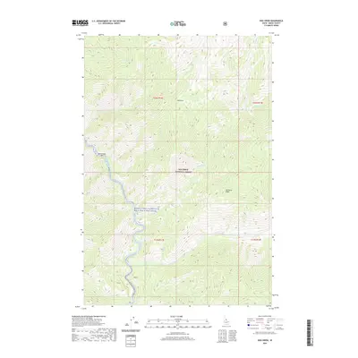 2020 Map of Dog Creek, 2020 Print