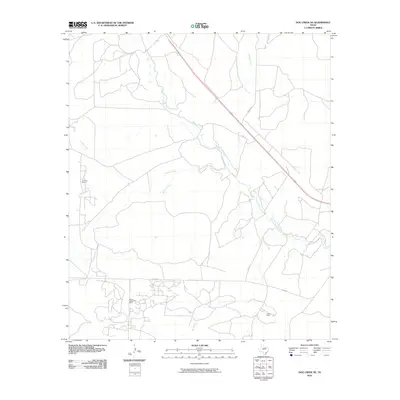 2010 Map of Dog Creek NE, 2010 Print