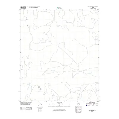 2010 Map of Dog Creek NW, 2010 Print