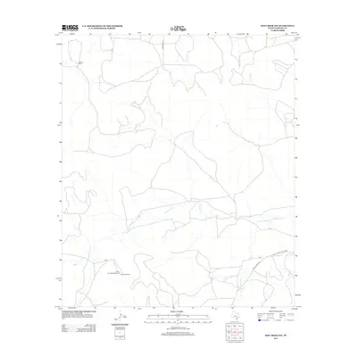 2012 Map of Dog Creek NW, 2012 Print