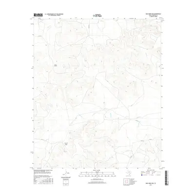 2016 Map of Dog Creek NW, 2016 Print