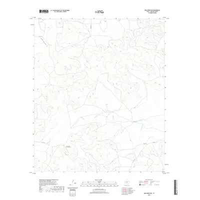 2019 Map of Dog Creek NW, 2019 Print