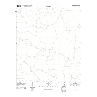 2010 Map of Dog Creek SW, 2010 Print