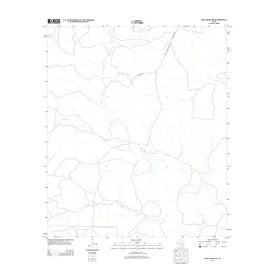2012 Map of Dog Creek SW, 2012 Print