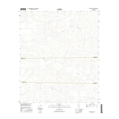 2016 Map of Dog Creek SW, 2016 Print