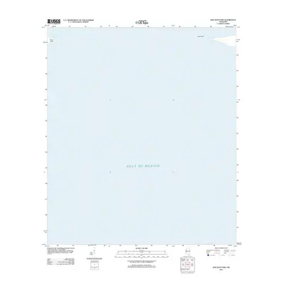 2012 Map of Dog Keys Pass, 2012 Print