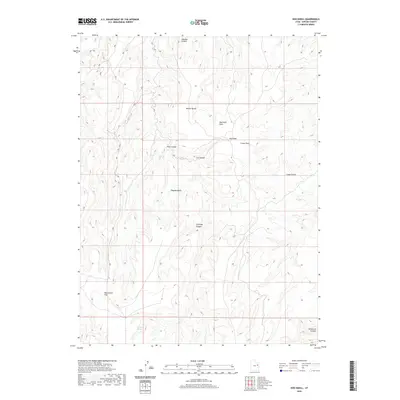 2020 Map of Dog Knoll, 2020 Print