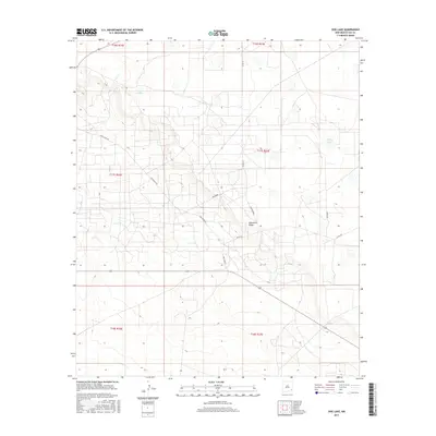 2017 Map of Dog Lake, 2017 Print