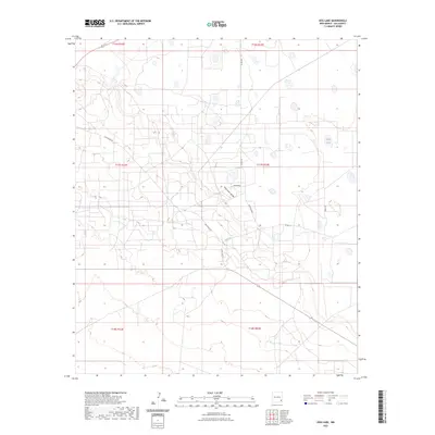 2023 Map of Dog Lake, 2023 Print