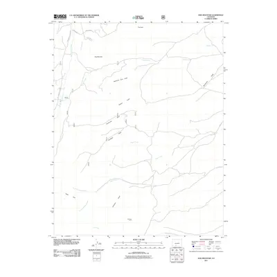 2011 Map of Dog Mountain, 2011 Print