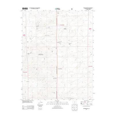 2013 Map of Dog Mountain, 2013 Print