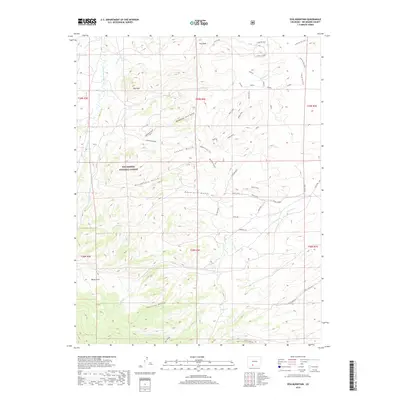 2019 Map of Dog Mountain, 2019 Print