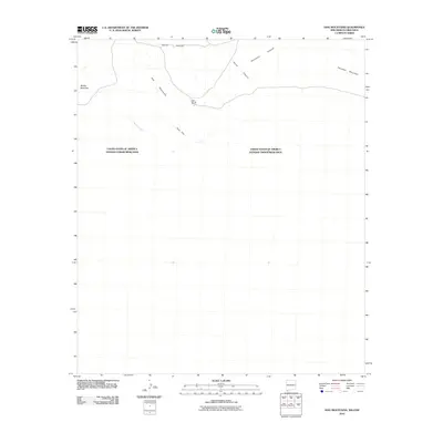 2010 Map of Dog Mountains, 2010 Print