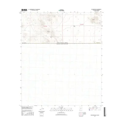 2017 Map of Dog Mountains, 2017 Print