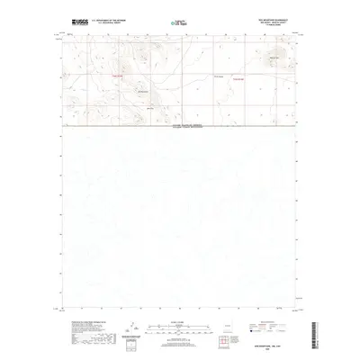 2020 Map of Dog Mountains, 2020 Print
