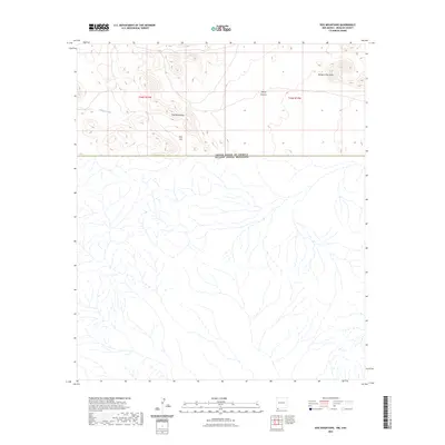 2023 Map of Dog Mountains, 2023 Print