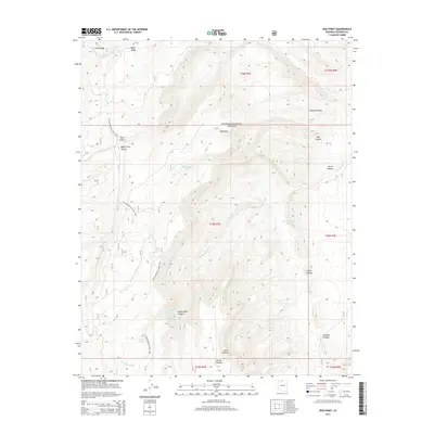 2014 Map of Dog Point, 2014 Print