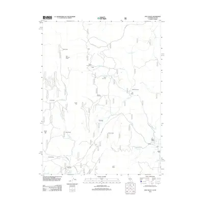 2012 Map of Dog Valley, 2012 Print