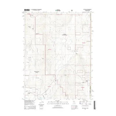 2015 Map of Dog Valley, 2015 Print
