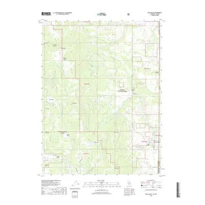 2018 Map of Dog Valley, 2018 Print