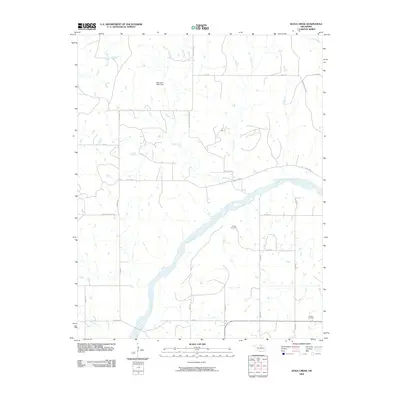 2009 Map of Doga Creek, 2009 Print