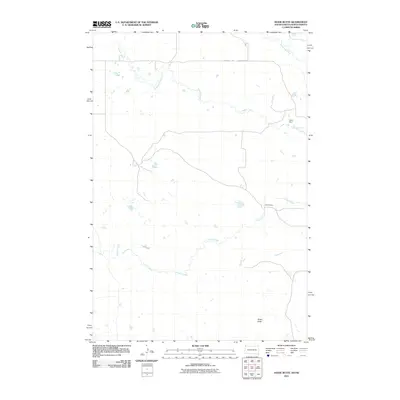 2011 Map of Dogie Butte, 2011 Print