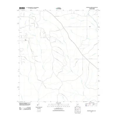 2011 Map of Dogwood Creek, 2011 Print