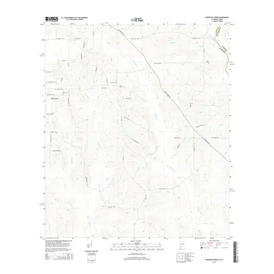 2014 Map of Dogwood Creek, 2014 Print