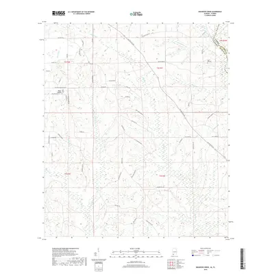 2018 Map of Dogwood Creek, 2018 Print