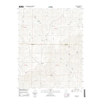 2015 Map of Dogwood, 2015 Print
