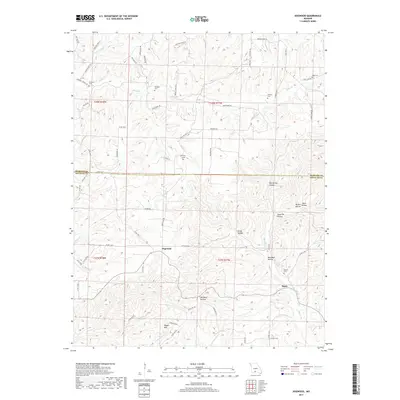 2017 Map of Dogwood, 2017 Print