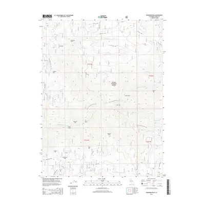 2015 Map of Dogwood Peak, 2015 Print