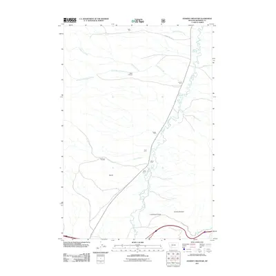 2011 Map of Doherty Mountain, 2011 Print