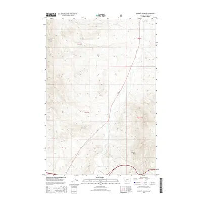 2014 Map of Doherty Mountain, 2014 Print