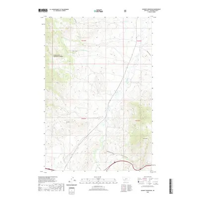 2020 Map of Doherty Mountain, 2020 Print