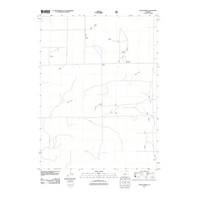 2011 Map of Dolan Spring, 2011 Print