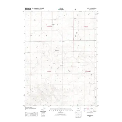 2013 Map of Dolan Spring, 2013 Print