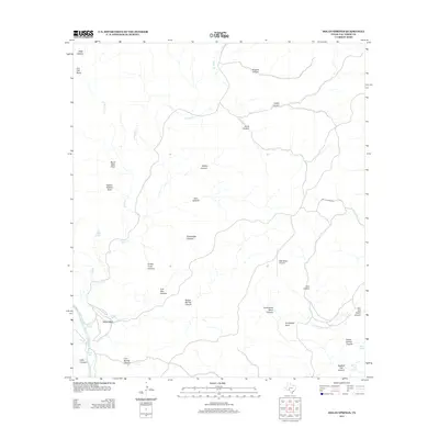 2013 Map of Dolan Springs, 2013 Print