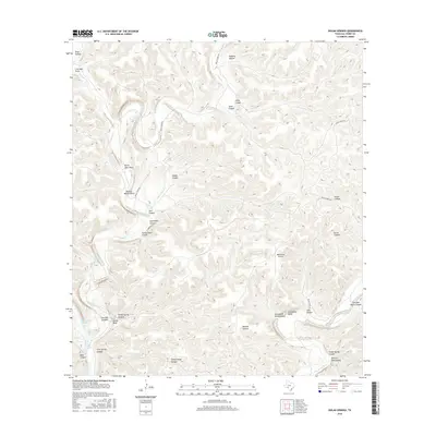 2016 Map of Dolan Springs, 2016 Print