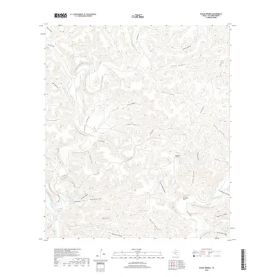 2019 Map of Dolan Springs, 2019 Print